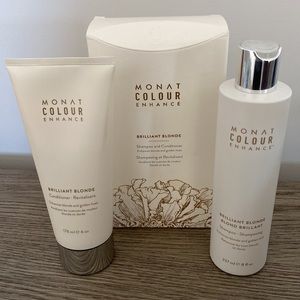 Monat brilliant blonde color enhance- shampoo & conditioner NEW
